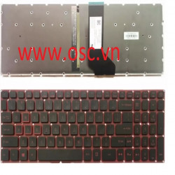 Thay bàn phím laptop Acer Nitro 5 AN515-55 AN515-43 AN515-55 AN517-51 AN517-52 US Backlit Keyboard