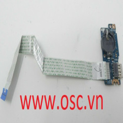 Thay vỉ usb và pin cmost laptop Dell Inspiron 15 3593 USB Card Reader IO Board With Cable