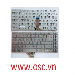 Thay bàn phím laptop Keyboard for Asus Vivobook X530 S530U S530F V5000FL Y5100UB Y5100UN silver