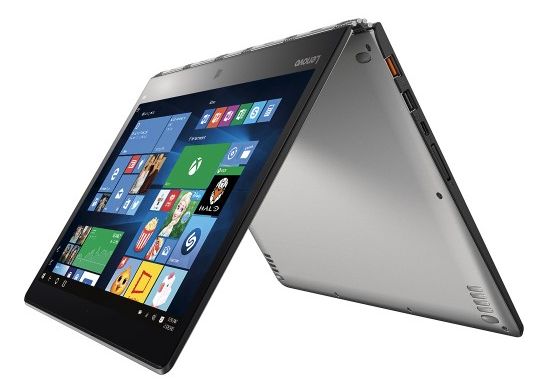 Notebook Lenovo Yoga 900-13ISK Touch/ i7-6500U/ W10/ Silver (80MK001YVN)