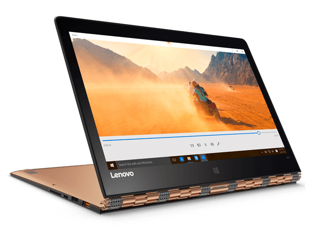Notebook Lenovo Yoga 900-13ISK Touch/ i7-6500U/ W10/ Gold (80MK0023VN)