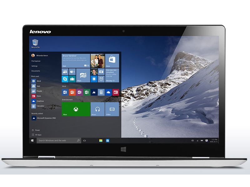 Notebook Lenovo Yoga 700 Touch/ i7-6500U/ W10/ Black (80QD006YVN)