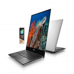 XPS13 9370/ i7-8550U-1.8G/ 16G/ 512G SSD/ 13.3"UHD+Touch/ FP/ Silver/ W10+Off365 (415PX2)