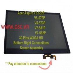 Thay cụm màn hình và cảm ứng laptop Acer Aspire V5-573 V5-552P V5-572P V5-573P LCD