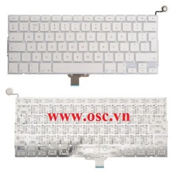 Thay thế bàn phím laptop Apple MacBook 13 Unibody A1342 Keyboard UK Layout + Power Button 2009-2010