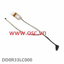 Cáp màn hình laptop HP G4-2000 G4-2045 G4-2006AX G4-2143TX G4-2147 Lcd Cable DD0R33LC000