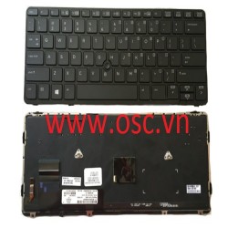 Bàn phím laptop Keyboard for HP EliteBook 820 G1 820 G2 Laptop US
