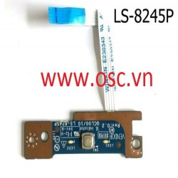 Vỉ click mở nguồn laptop Dell Inspiron 15R 7520 5520 Notebook Power Button Board LS-8245P Cable