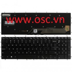 Bàn phím laptop Keyboard for DELL 15 7566 5567 7567 5665 15-7000 5765 5767 5565 US backlit