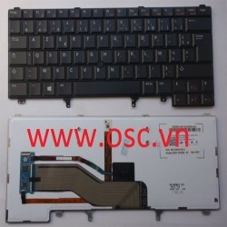 Bàn phím laptop Backlit Keyboard for Dell Latitude E6420 E6430 E6440 E6220 E6230 CN5UHF