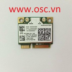 Thay cạc wifi laptop HP Intel WiFi Link 6205 Card 631954-001 Elitebook 2560p 2760p 8460p 8560p 8560w