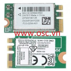 Cạc wifi laptop Dual-band NGFF M.2 Wireless Wifi Network Card BT4.1 for DELL 7250 7280 5567 7470