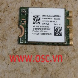 Thay wifi laptop HP 15  15-BW BS BW 15-BS SCHEDA WIFI NGFF M2 915618-002 REALTEK 8723DE