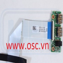 Vỉ âm thanh laptop Dell Inspiron 3458 3558  Audio USB Board 8N12V Tested