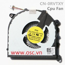 Thay quạt tản nhiệt Dell XPS15 9550 M5510 9560 P56F 9570 M5520 CPU Fan CN-0RVTXY Notebook Fan
