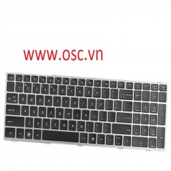 Thay bàn phím laptop  US Keyboard For HP 4540 4540S 4545 4545S Laptop chuẩn US có khung
