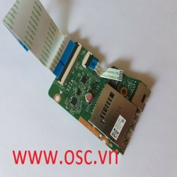 Vỉ usb lan .. laptop HP 15-ab 15-ab288sa USB / Ethernet / SD Card Reader Board & Cables