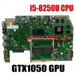 Thay đổi main Asus YX570U YX570UD X570U X570UD Mainboard I5 i7 8250U CPU GTX1050 GPU