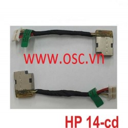 Thay rắc nguồn laptop DC Power Jack for HP Pavilion spectre X360 14-ba 14-cd 13-d 11-ab Series