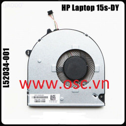 Thay quạt laptop  HP Laptop 15s-dy 15-dy 15s-dy0006tx TPN-C139 CPU COOLING FAN