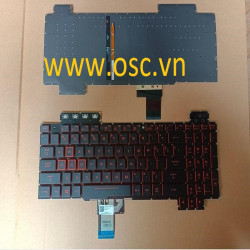 Thay bàn phím laptop  Asus TUF Gaming FX505 FX505GD FX505GE FX505GM FX86 Keyboard US