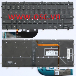 Thay bàn phím laptop Dell XPS 13-9343 13-9350 13-9360 13 9343 9350 9360 US keyboard