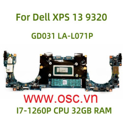 Thay thế sửa đổi main Dell XPS 13 9320 laptop motherboard GD031 LA-L071P i5 I7-1260P